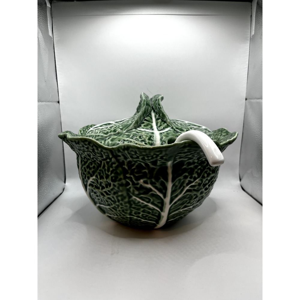 VTG Bordello Pinheiro Made in Portugal 3 liter Soup Tureen with Spoon